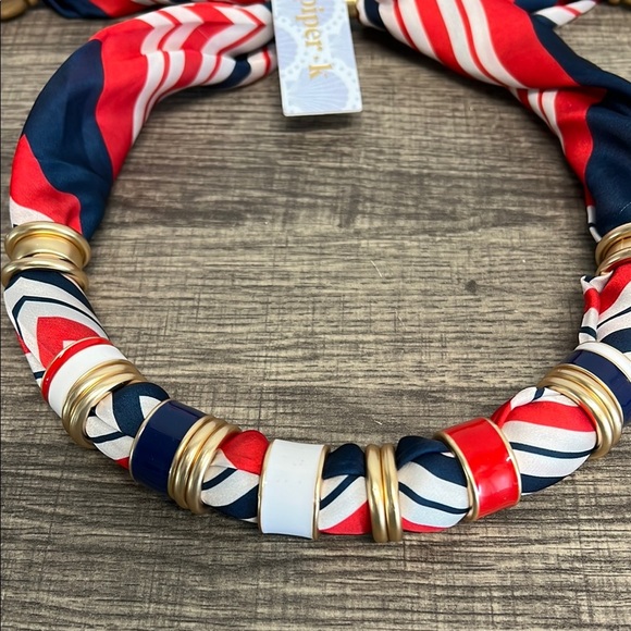 Piper K | Adjustable Necklace Scarf - Picture 2 of 10